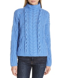 Lewit Mix Cable Wool Cashmere Sweater