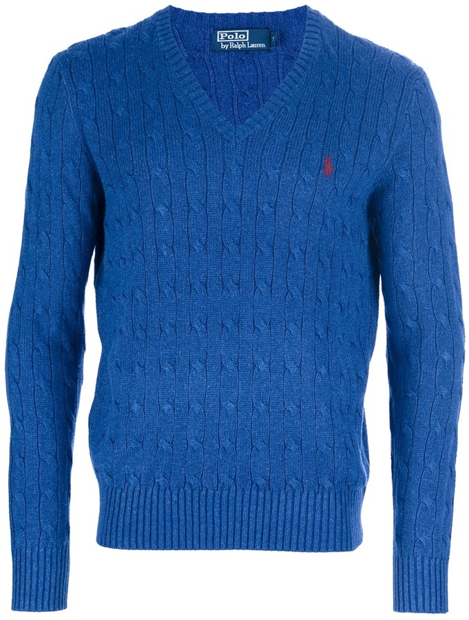 Polo Ralph Lauren Cable Knit Sweater, $254 | farfetch.com | Lookastic