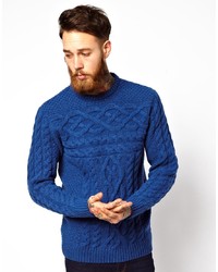 Soulland Sweater In Cable Knit