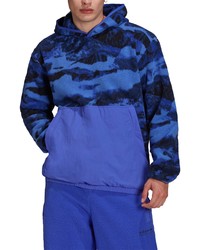 adidas Originals Adidas Adventure Polar Fleece Camo Pullover Hoodie
