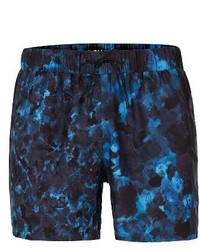 Topman Camo Swim Trunks