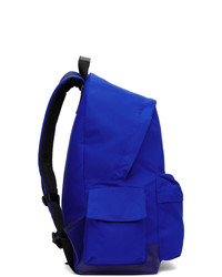 Juun.J Blue Canvas Side Pocket Backpack