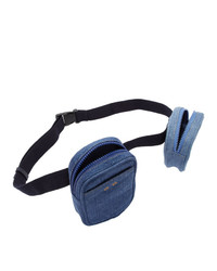 Sjyp Blue Love Belt Pocket Bag