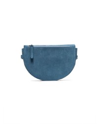 Wandler Dusty Blue Corduroy Belt Bag