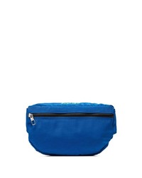 Kenzo Electric Blue Tiger Embroidered Cross Body Bag