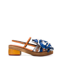 Marni Sandal With Cotton Bow