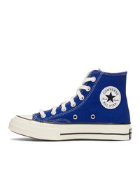 Converse Blue Seasonal Color Chuck 70 High Sneakers