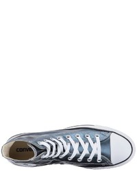 Converse Chuck Taylor All Star Hi Metallic Canvas Lace Up Casual Shoes