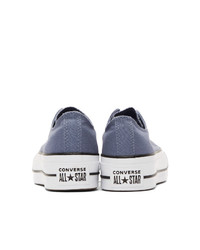Converse Blue Chuck Taylor Lift Sneakers