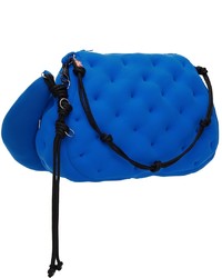 Marshall Columbia Blue Large Plush Messenger Bag