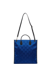 Gucci Blue Off The Grid Long Tote