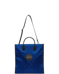 Gucci Blue Off The Grid Long Tote