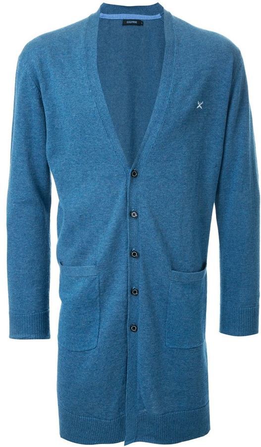 GUILD PRIME Long Buttoned Cardigan, $169 | farfetch.com | Lookastic