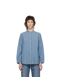 A.P.C. Blue Antoinette Shirt