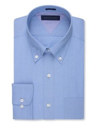 Tommy Hilfiger Slim Fit Chambray Solid Dress Shirt