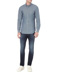 Diesel D Carry Slim Fit Chambray Shirt