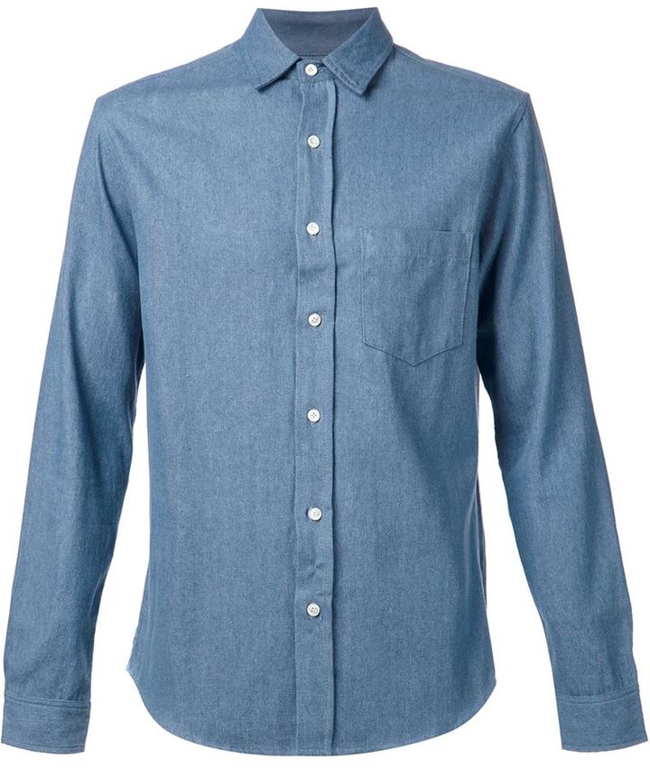 Fadeless Classic Chambray Shirt, $129 | farfetch.com | Lookastic