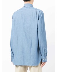 Polo Ralph Lauren Long Sleeve Indigo Chambray Shirt