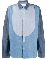 Lanvin Panelled Denim Shirt