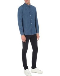 Paul Smith Ps By Slim Fit Chambray Shirt