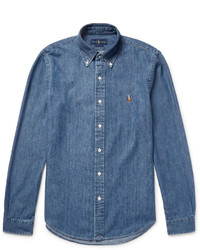 Polo Ralph Lauren Slim Fit Washed Cotton Chambray Shirt