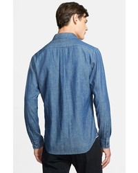 Marc by Marc Jacobs Trim Fit Selvedge Chambray Shirt