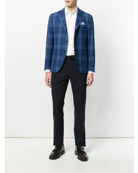 Cantarelli Checked Slim Fit Jacket