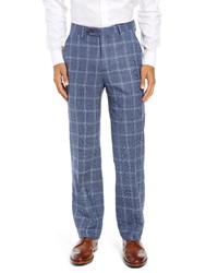 Berle Manufacturing Plaid Wool Trousers