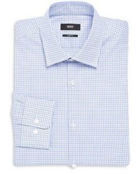 Hugo Boss Checkered Dress Shirt