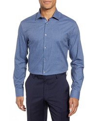 John Varvatos Star USA Slim Fit Check Dress Shirt