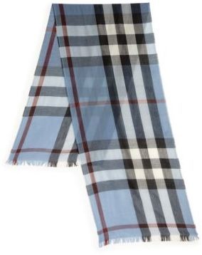 burberry lightweight check scarf