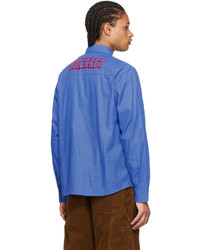 Rassvet Blue Cotton Shirt