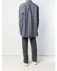 JW Anderson Logo Grid Print Tunic Shirt