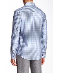 Vince Camuto Long Sleeve Checked Sport Shirt