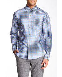 Vince Camuto Long Sleeve Checked Sport Shirt