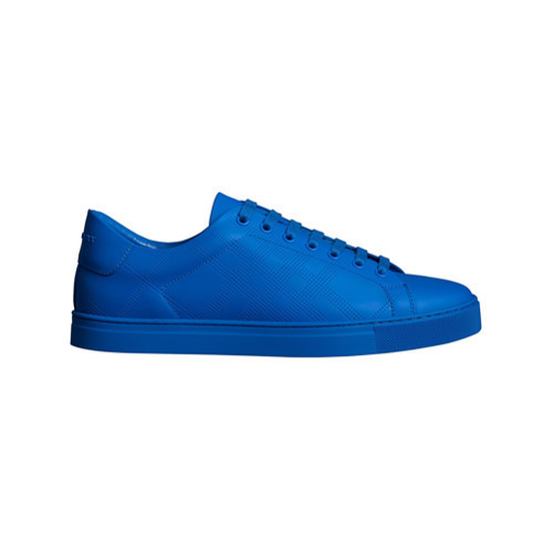 blue burberry sneakers