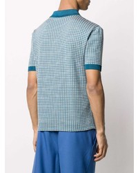 Marni Checkered Squares Polo Shirt