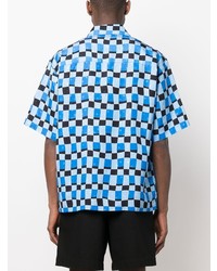 Marni Check Pattern Bowling Shirt