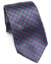 Kiton Silk Check Tie