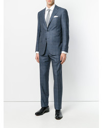 Canali Checked Suit