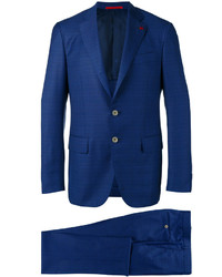 Isaia Checked Dinner Suit