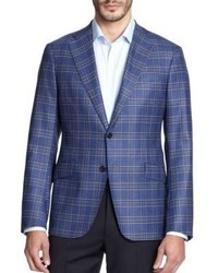 Canali Textured Windowpane Check Sport Coat Classic Fit Bloomingdales