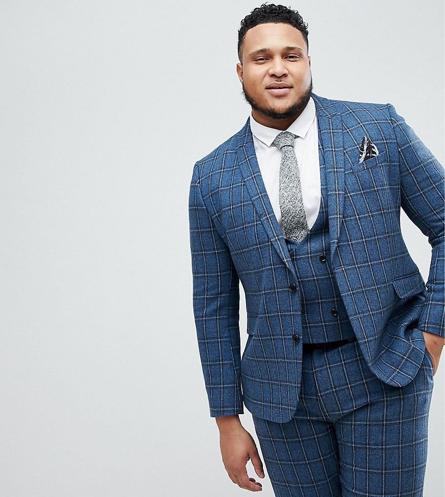 wool blend suit jacket