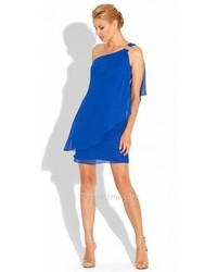 Laundry by Shelli Segal One Shoulder Side Drape Cocktail Dresses From Laundry