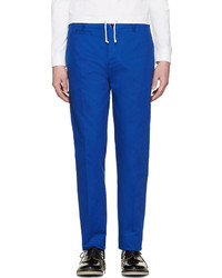 Oamc Blue Chino Trousers