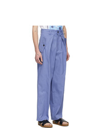 Jacquemus Blue Le Pantalon Lavandou Trousers