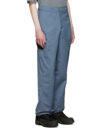 AFFXWRKS Blue Straight Fit Trousers