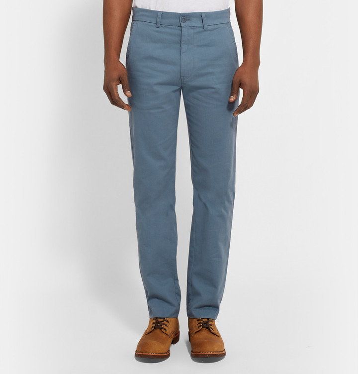 Freemans Sporting Club Winchester Cotton Canvas Chinos, $220 | MR