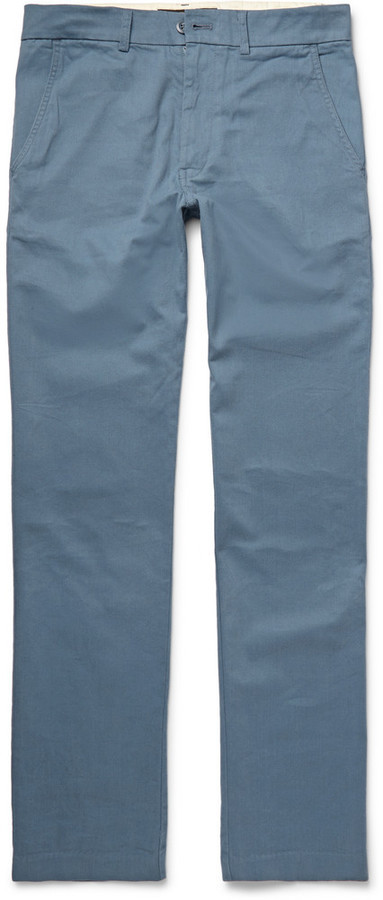 Freemans Sporting Club Winchester Cotton Canvas Chinos, $220 | MR