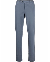 Canali Mid Rise Cotton Chino Trousers